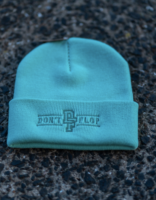 Beanie - Mint Green w/ Mint Green