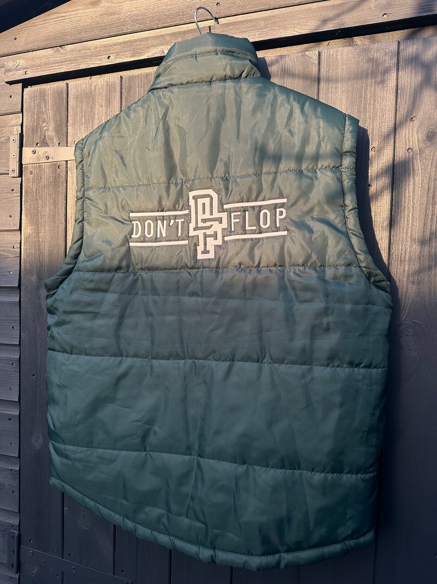 Embroidered Gilet - Green