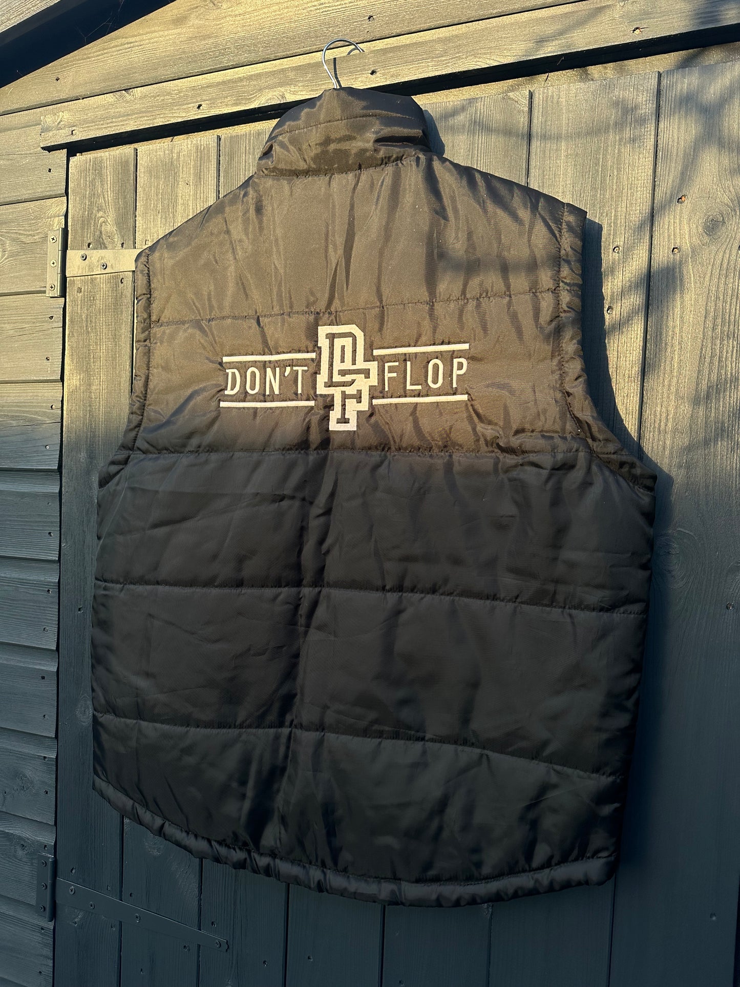 Embroidered Gilet - Black